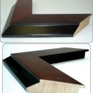10 x 12 Mahogany Veneer on Black Wood Frame 10x12 -- skuF9651_10x12