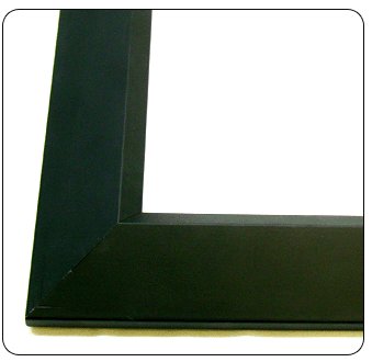 10 x 12 Pyramid Black Solid Wood Frame 10x12 -- skuF8613_10x12