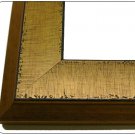 10 x 12 Rustic Painted Gold Wood Frame  10x12 -- skuF10080_10x12