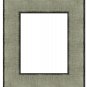 10 x 12 Rustic Silver Wood Frame 10x12 -- skuF9876_10x12