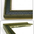 10 x 12 Traditional Navy and Silver Wood Frame 10x12 -- skuF10136_10x12