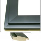10 x 12 Wide Black w/ Green Pinstripe Wood Frame 10x12 -- skuF10176_10x12