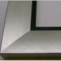 10 x 12 Wide Silver w/ Black Wood Frame 10x12 -- skuF9917_10x12