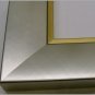 10 x 12 Wide Silver w/ Gold Wood Frame 10x12 -- skuF9916_10x12