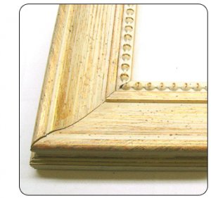 10 x 12 Wide Weathered White Wood Frame 10x12 -- skuF9993_10x12