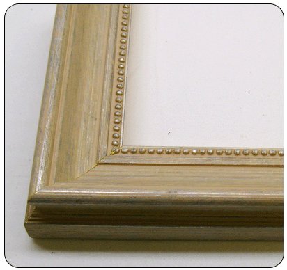 10 x 12 Wide White Wash Wood Frame 10x12 -- skuF9991_10x12