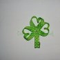 Shamrock hair clip
