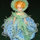 Blue/Green Crochet Doll