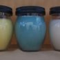 Handmade Moon Glo Soy Wood Wick Candle