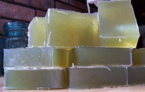 Handmade Sweet Clover Aloe Vera Based Soap