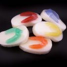 Handmade Flip Flop Goat Milk Soap - Yellow