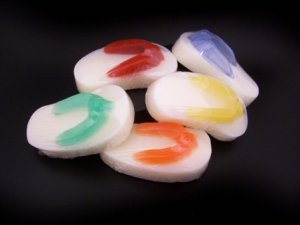 Handmade Flip Flop Goat Milk Soap - Yellow