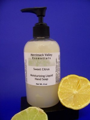 Citrus Liquid Hand Soap with Silk and Shea Butter