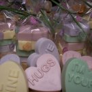 Valentine Conversation Heart Goatsmilk Soaps