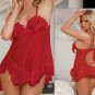 Sheer Peek-A-Boo Babydoll