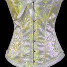 Floral Satin Corset