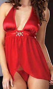 Ruby Red Babydoll