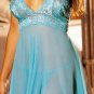 Sexy Chiffon & Lace Babydoll