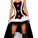 Enchanting Queen of Hearts with Gown
