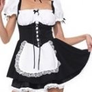 Sexy Maid Mini Dress Costume