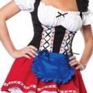 Lace Up Heidi Costume