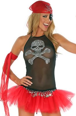 Sheer Marauder Pirate Costume
