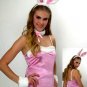 Sexy House Bunny Satin Costume