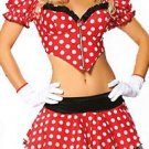 3pc Sexy Minnie Mouse Costume