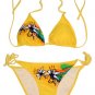 Floral Print Bikini with Tie Side Bottom