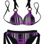 Bikini with O Ring Details (Purple,Blue,Black)
