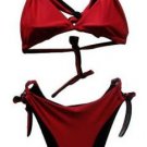 2pc Designer Bikini (Purple,Red)