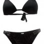 2pc Designer Bikini (Black,Green)