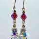 14ct goldfilled handmade swarovski crystals dangle earring