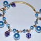 14 ct gold filled swarovski crystals handmade bracelet