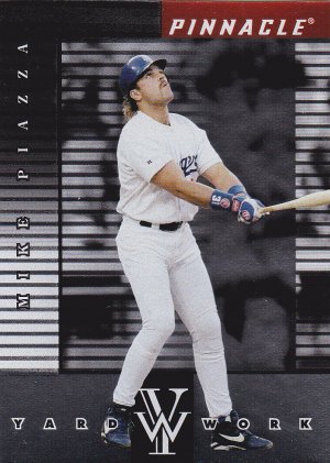 1998 Pinnacle Yard Work Mike Piazza
