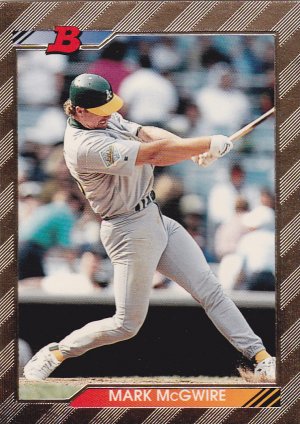 1992 Bowman Mark McGwire