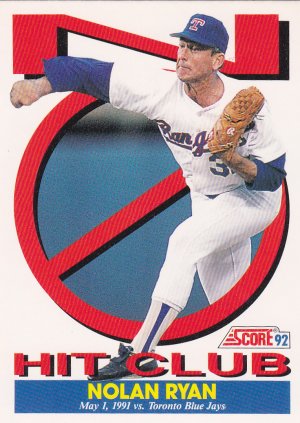 1992 Score Nolan Ryan
