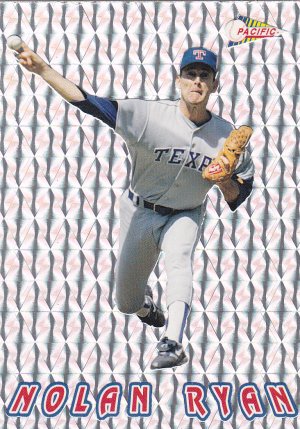 1993 Pacific Refractor Nolan Ryan