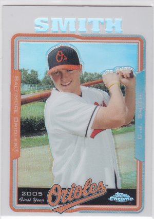 2005 Topps Chrome Update Refractor  Rookie Card C.J. Smith