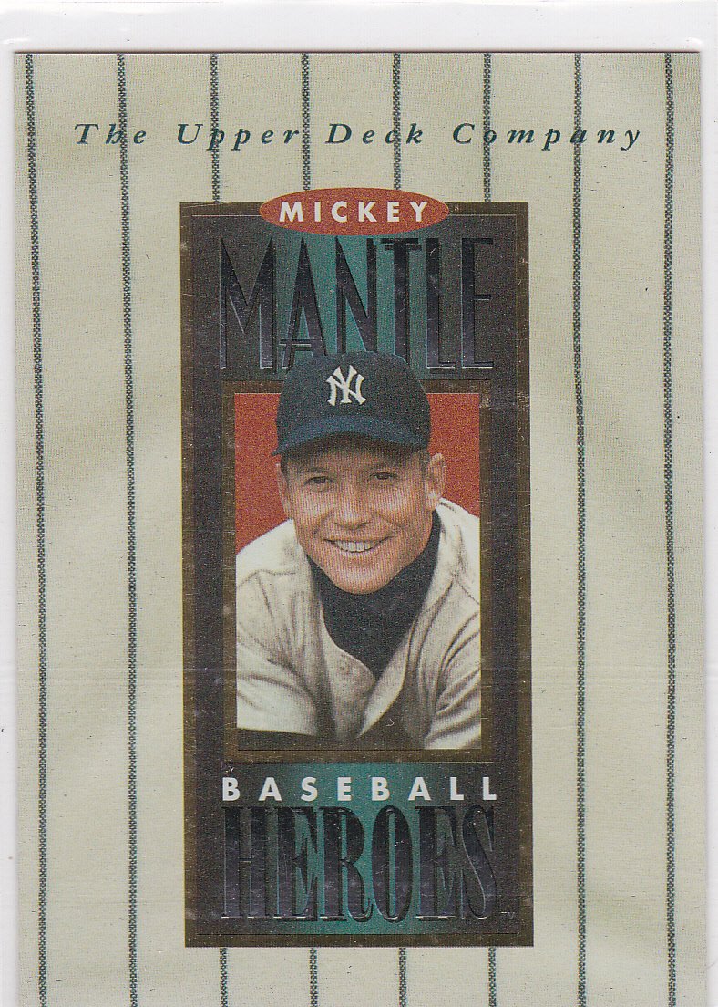 1994 Upper Deck Mickey Mantle Baseball Heros Set