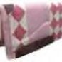 Diamond Band Western Horse Saddle Pad with Fleece Lining & Wear Leathers
