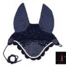 Polka Dot Crochet Fly Veils / Ear Net for Horse Fly Protection