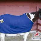Fleece Horse Cooler Sheet with Gold Cord & Trim
