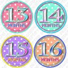 CHARLAMAGNE MONTHLY ONESIE STICKERS 13-24 MONTHS by Onesie Stickers, Free Milestone Stickers CHARLAMAGNE MONTHLY ONESIE STICKERS 13-24 MONTHS by Onesie Stickers, Free Milestone Stickers