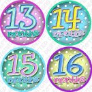 DOTS MONTHLY ONESIE STICKERS baby shower gift by Onesie Stickers, Free Milestone Stickers DOTS MONTHLY ONESIE STICKERS baby shower gift by Onesie Stickers, Free Milestone Stickers