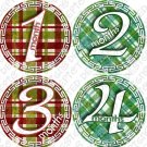 PLAID RED & GREEN ONESIE STICKERS, 1-12 months, picture stickers FREE MILESTONE STICKERS PLAID RED & GREEN ONESIE STICKERS, 1-12 months, picture stickers FREE MILESTONE STICKERS