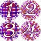 GIRLY PURPLE PINK PLAID ONESIE STICKERS pink girls checkered design TSHIRTS AND ONESIES GIRLY PURPLE PINK PLAID ONESIE STICKERS pink girls checkered design TSHIRTS AND ONESIES