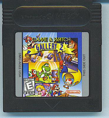 Game & Watch Gallery 2 (gameboy)