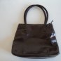 XOXO Faux Leather Dark Brown Medium Size Tote Bag