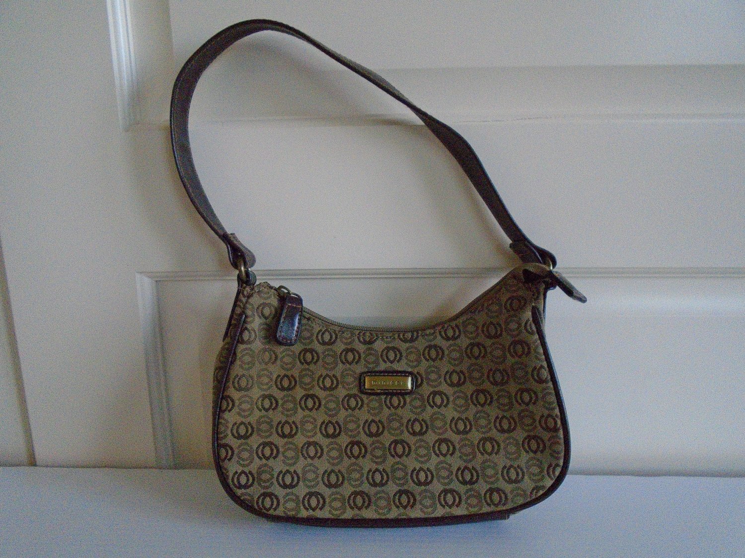 minicci small brown hobo purse handbag